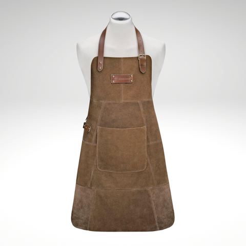 "Kansas" Leather Apron, 31" x 22"
