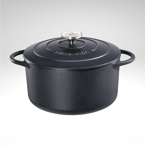 "Provence" Round Dutch Oven, Classic Black, 10" dia., 5.6 qt.