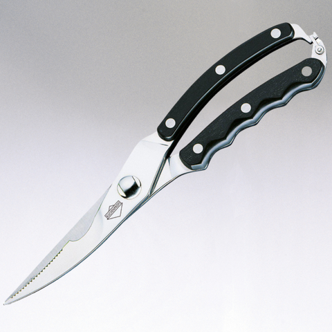 Poultry Shears with Grooved Handle